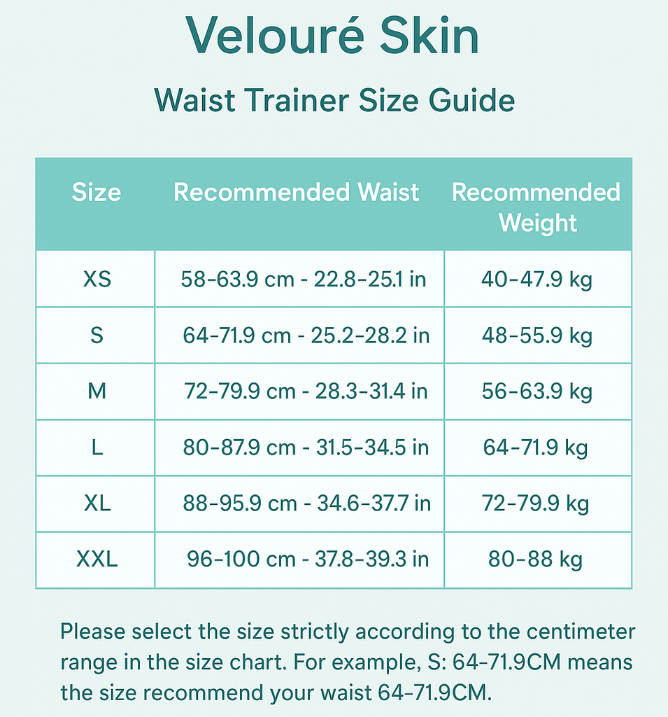 Velouré Skin Premium Waist Trainer